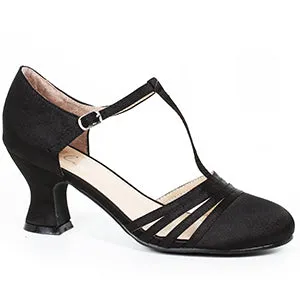 254-LUCILLE 2.5" Heel Satin Dance Shoe.