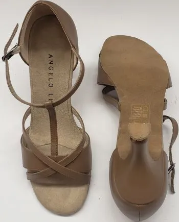 2.5" Cecile III -- Women's T-Strap Latin Ballroom Sandal