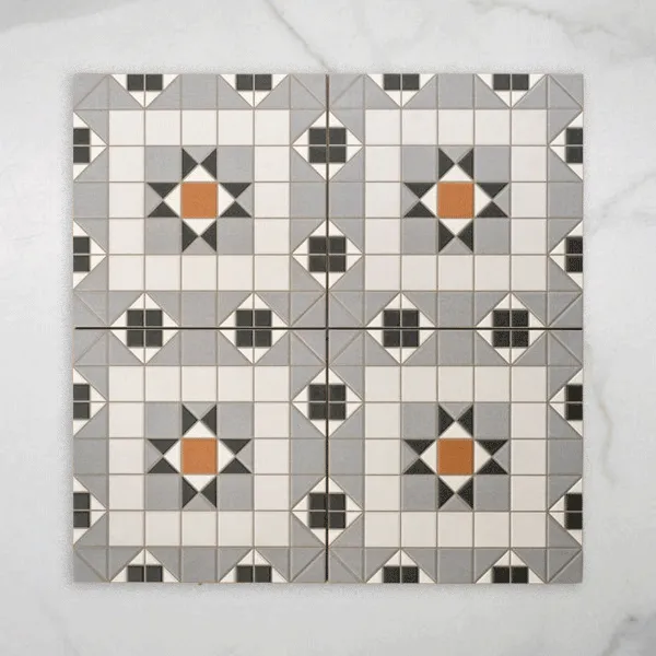 Alicante Derby Matt Cushioned Edge Porcelain Tile 316x316mm