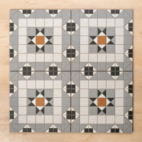 Alicante Derby Matt Cushioned Edge Porcelain Tile 316x316mm