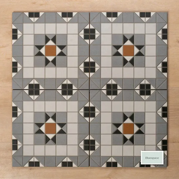 Alicante Derby Matt Cushioned Edge Porcelain Tile 316x316mm