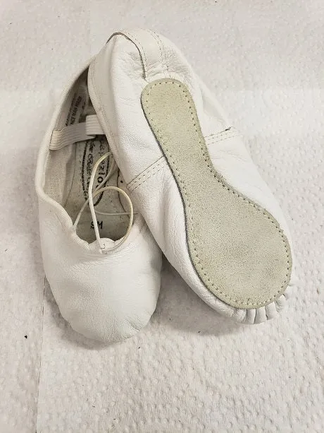 Brooke Jr. -- Children's Full Sole Ballet -- White