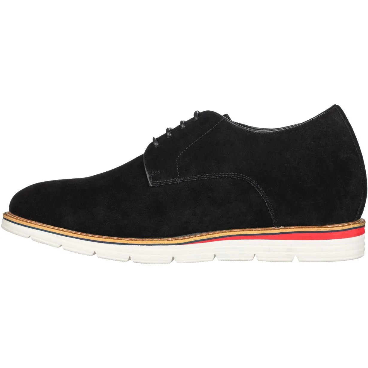 CALTO - Y4222 - 3.2 Inches Taller (Nubuck Black)