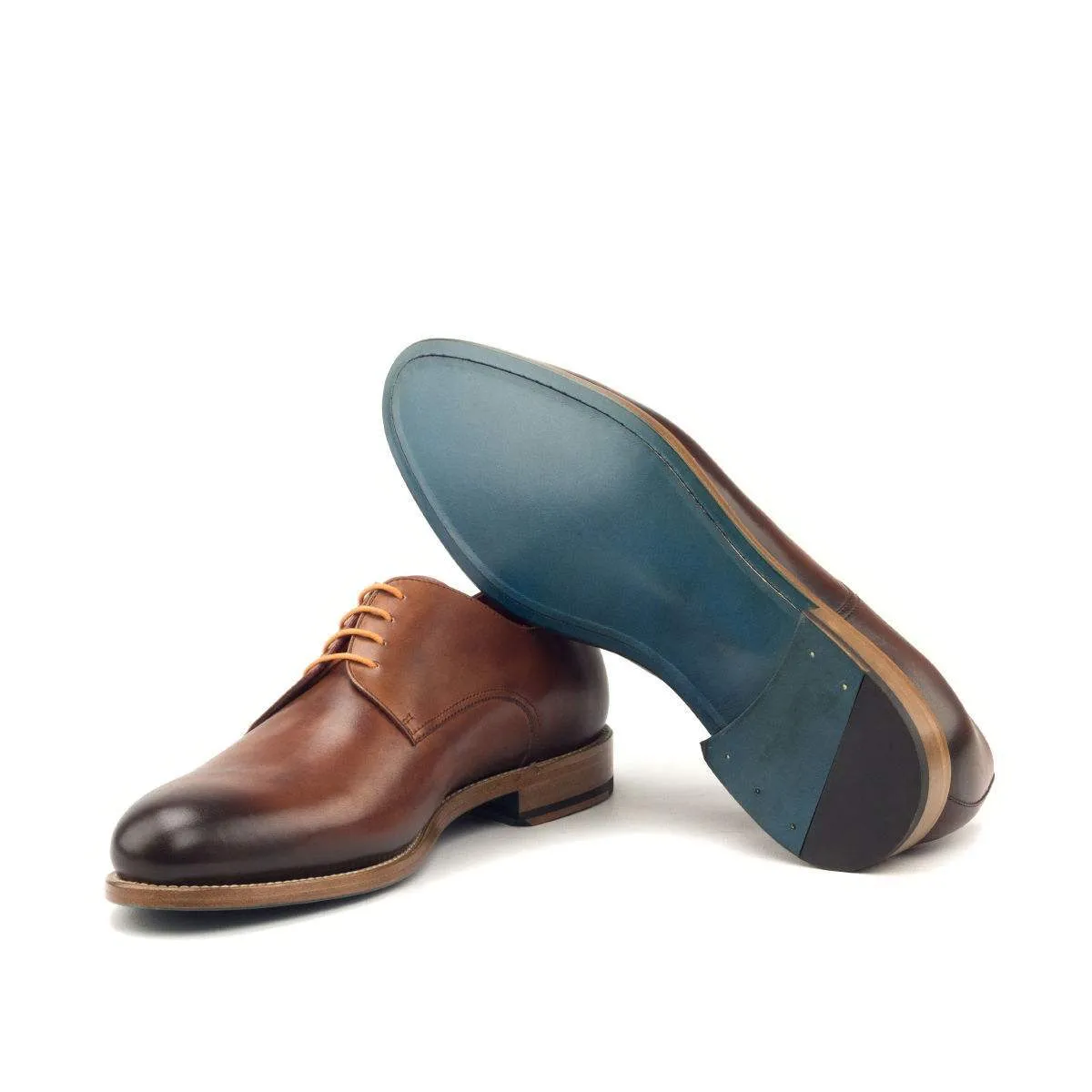 Derby-Painted Calf, Brown-Wholesale