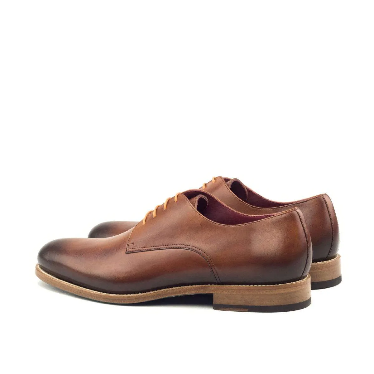 Derby-Painted Calf, Brown-Wholesale