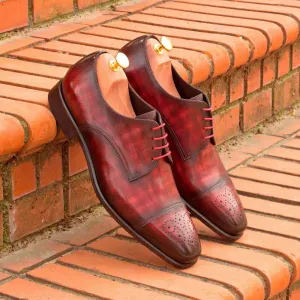 Derby-Patina, Patent, Burgundy, Black-Wholesale