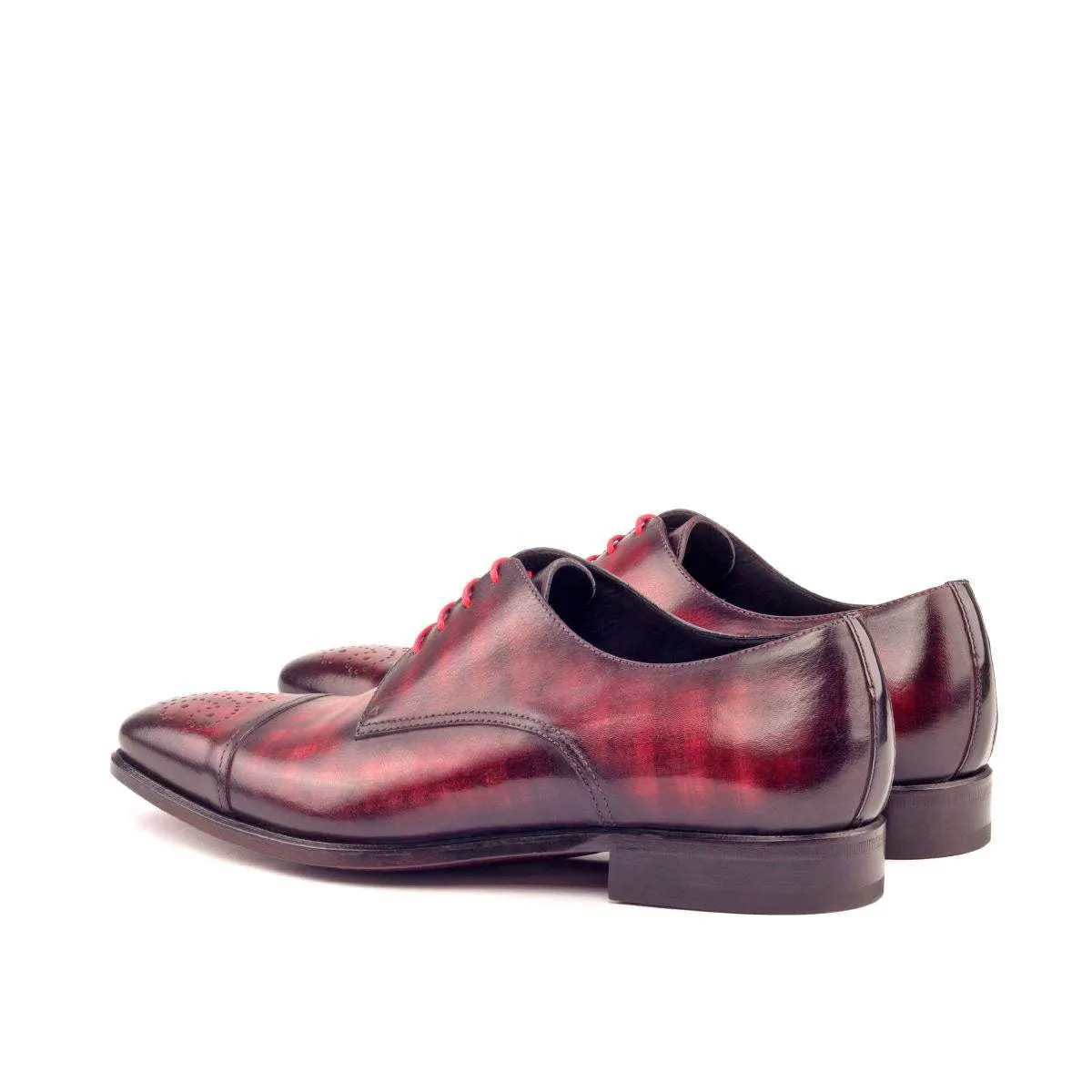 Derby-Patina, Patent, Burgundy, Black-Wholesale