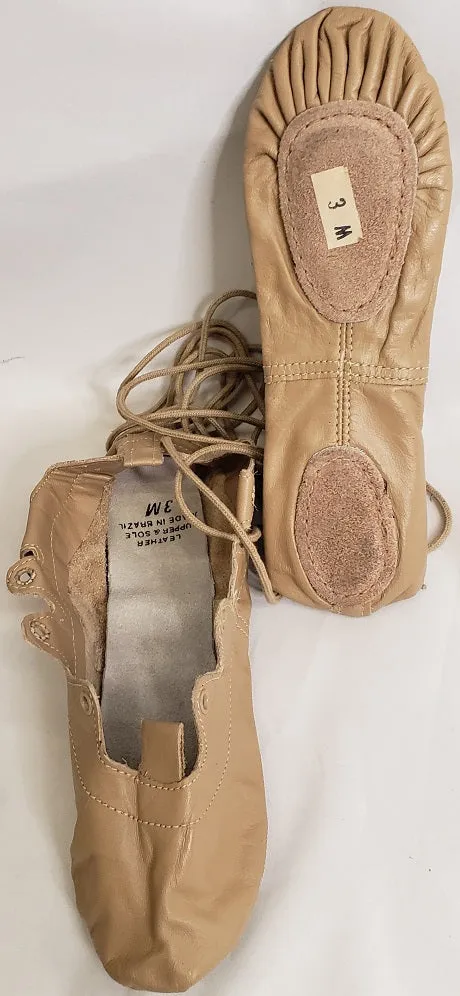 Ilona -- Irish Split Sole Ghillie -- Tan