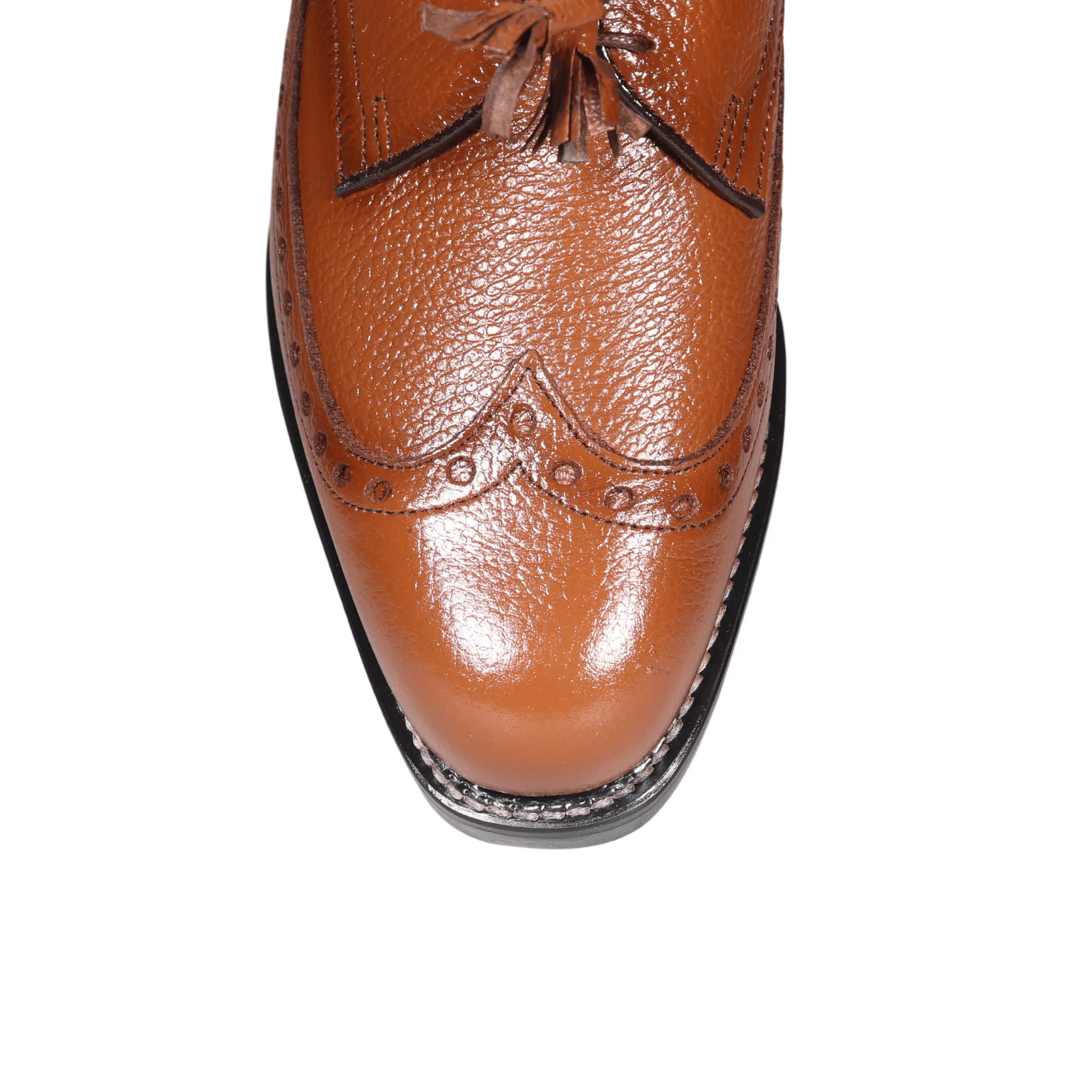 Johnston & Murphy Tan Derby Lace-up with Goodyear Welted Sole