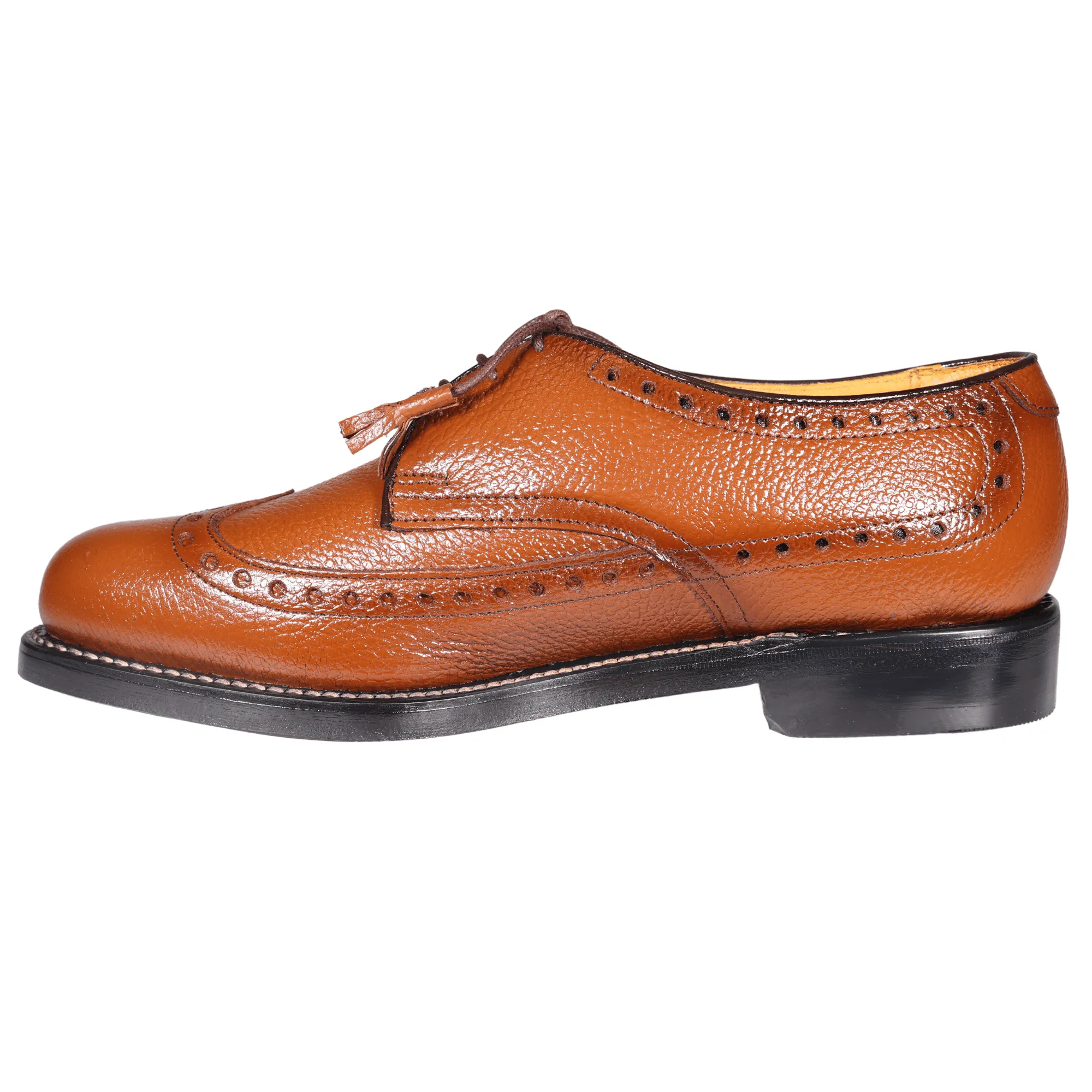 Johnston & Murphy Tan Derby Lace-up with Goodyear Welted Sole