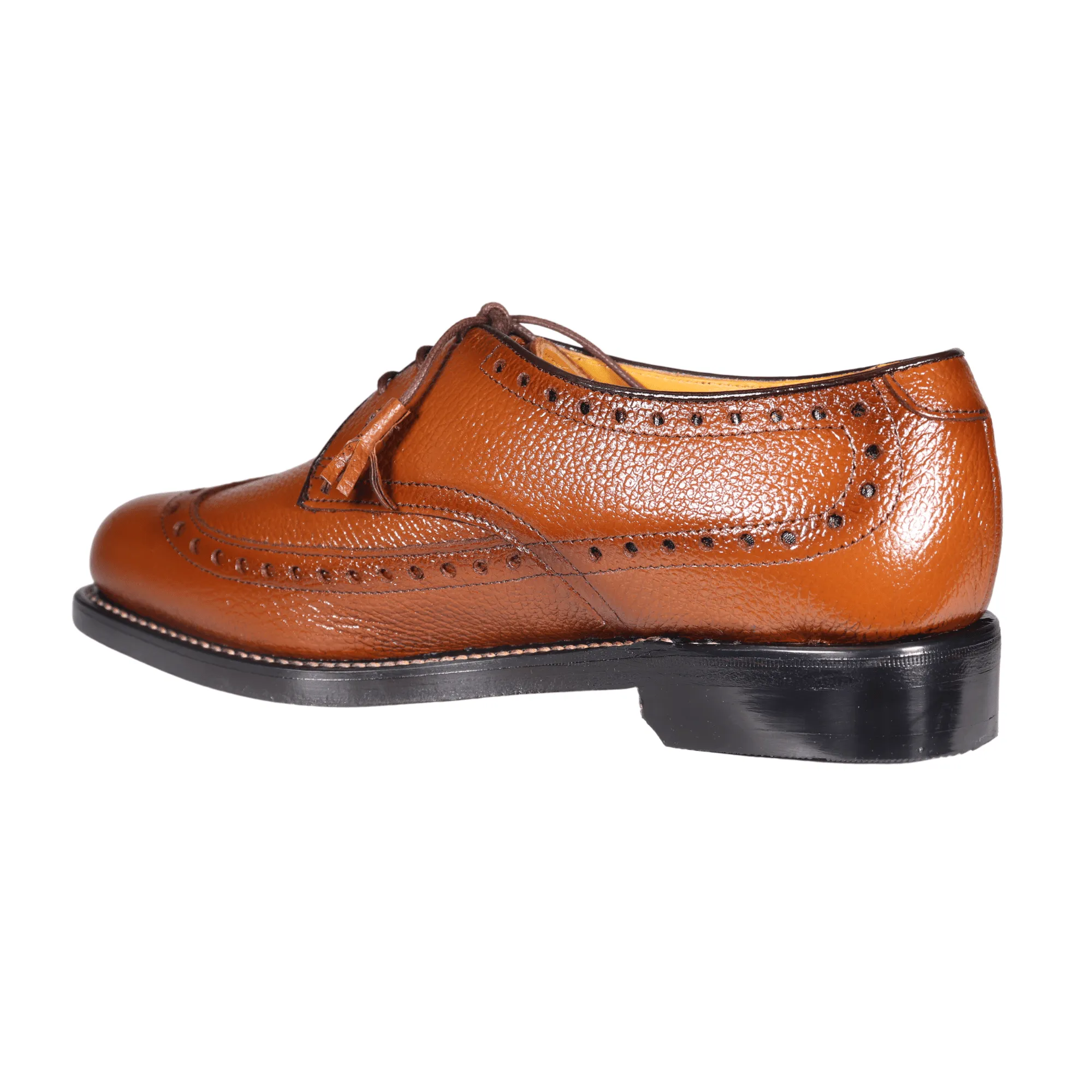 Johnston & Murphy Tan Derby Lace-up with Goodyear Welted Sole