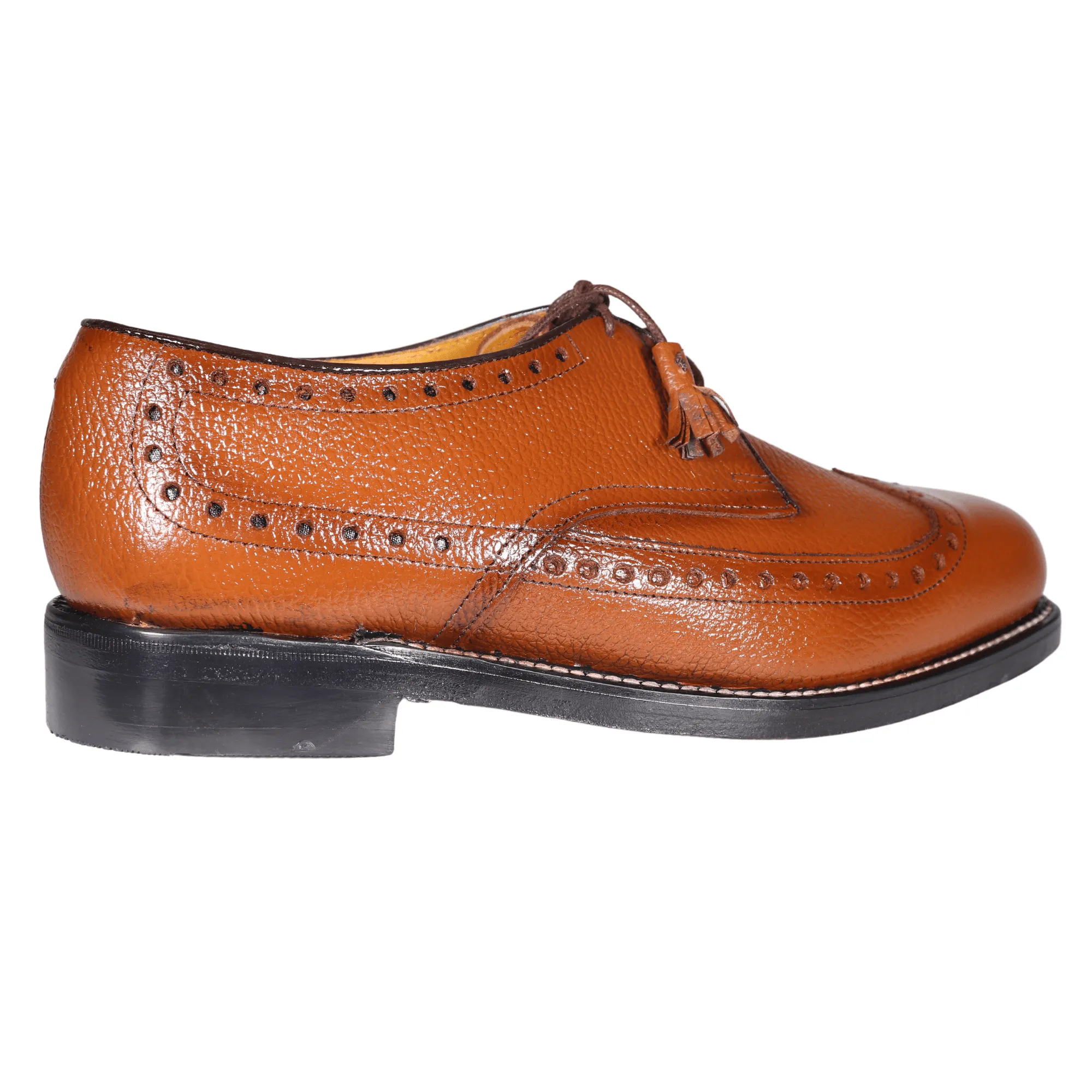 Johnston & Murphy Tan Derby Lace-up with Goodyear Welted Sole