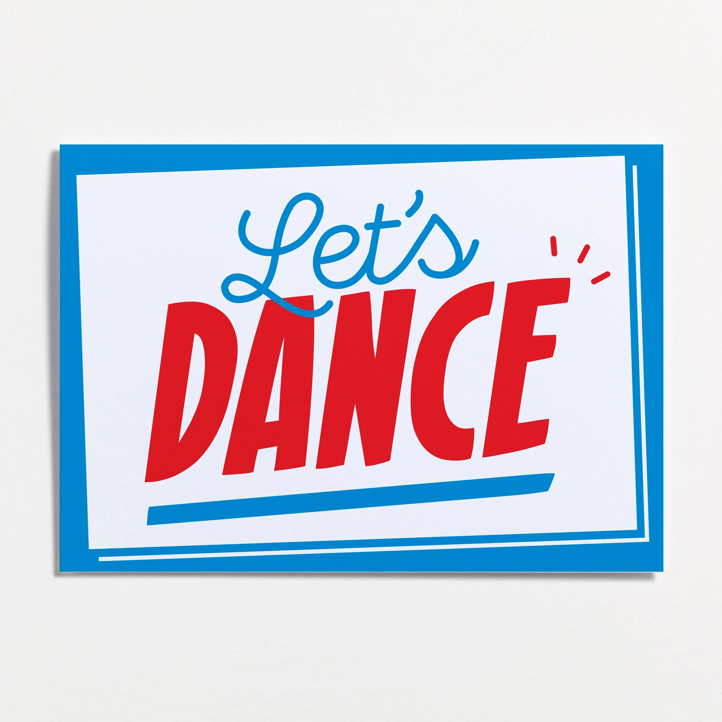 Let's Dance Greeting Card