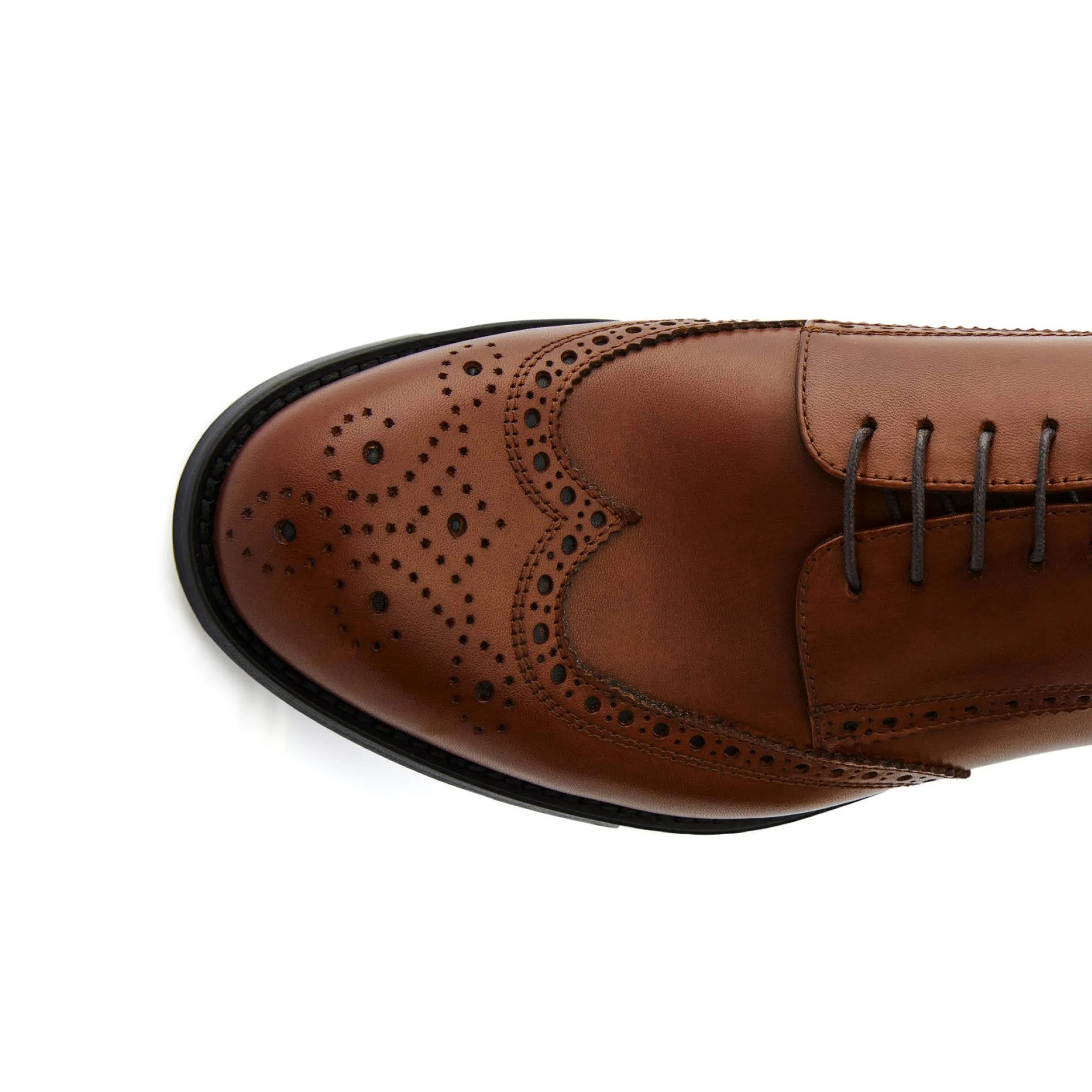 Men's Calf Leather Handmade Derby M7004