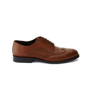 Men's Calf Leather Handmade Derby M7004