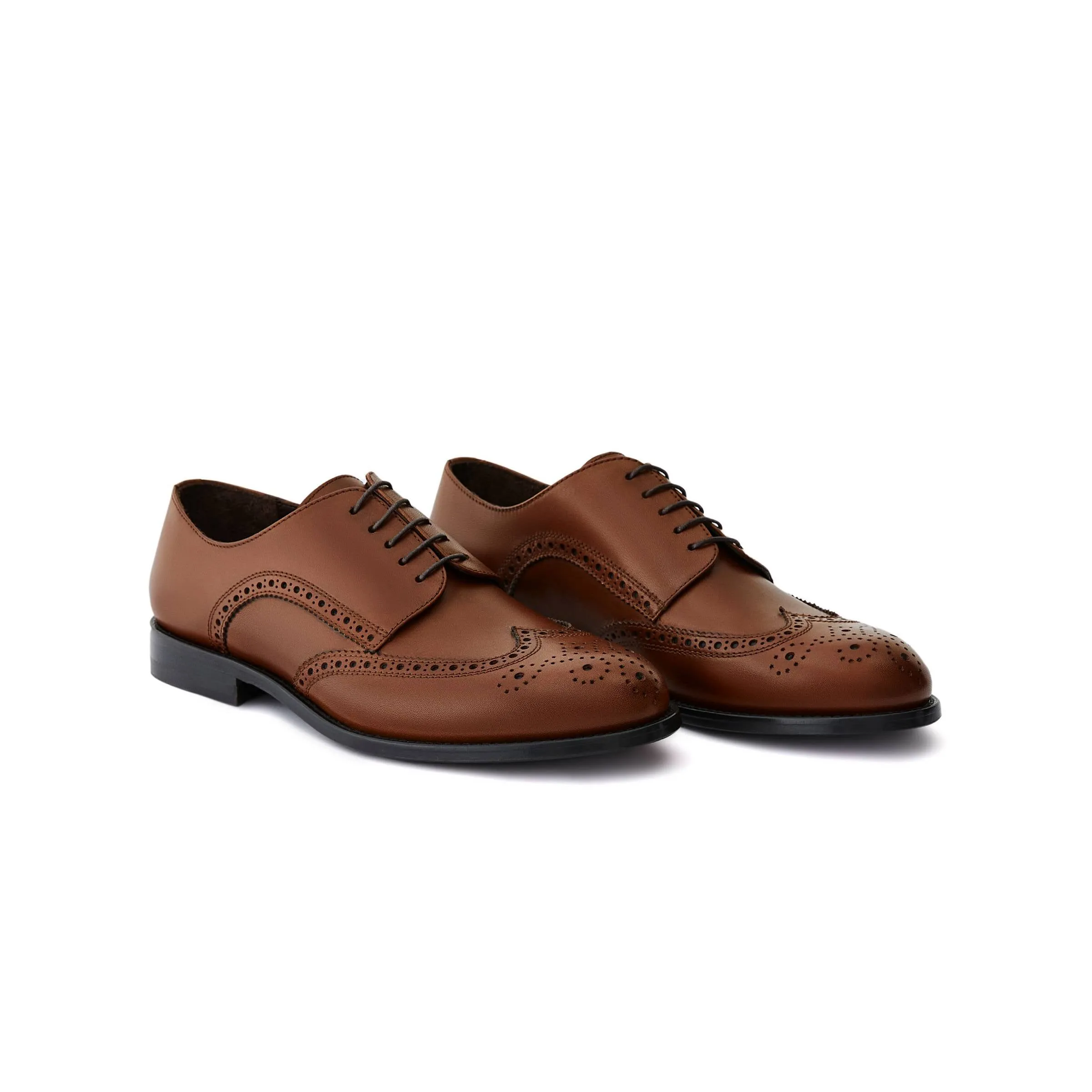 Men's Calf Leather Handmade Derby M7004