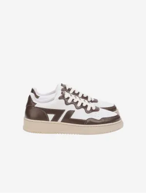 Olea Unisex Recycled Vegan Olive Leather Sneakers | Brown