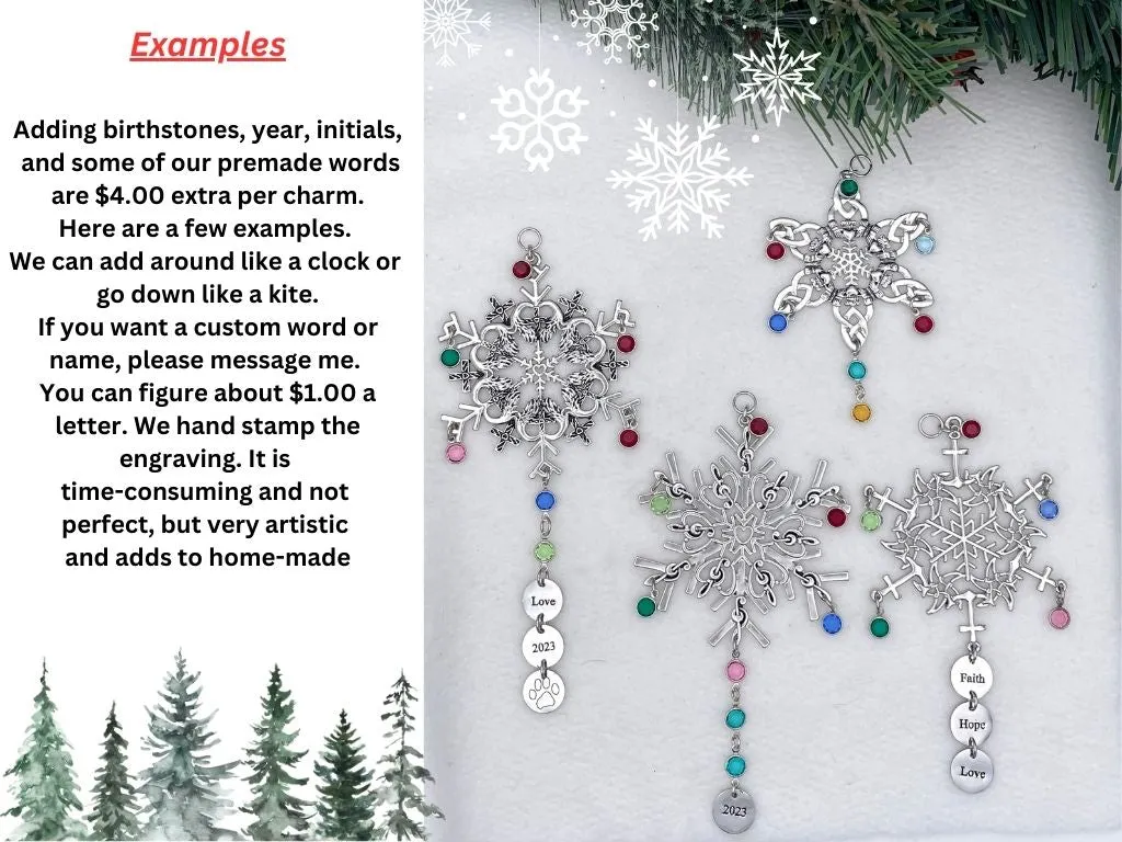 Personalized Limited Edition Irish Dance/Trinity SnowWonder® (6062limited2022) Snowflake Themed Ornament, Trinity ghillies shoes