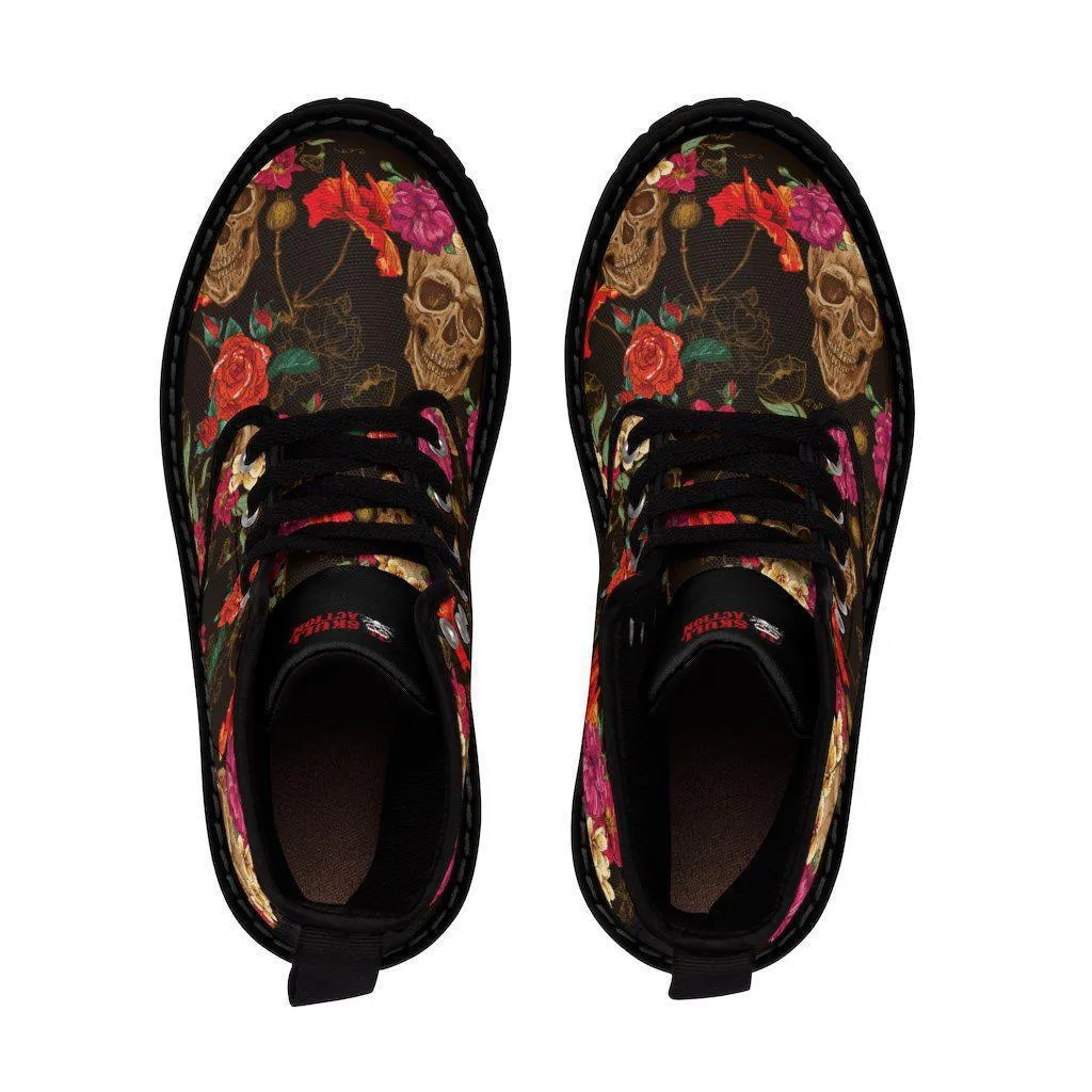Skull Rain Boots Women's