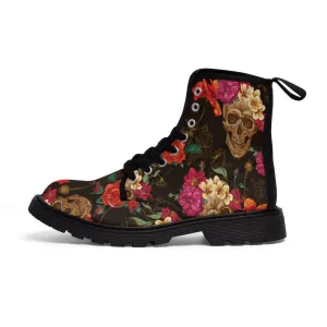 Skull Rain Boots Women's