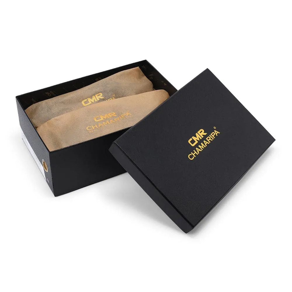 This item only ships to the United States - 7 CM / 2.76 Inches CMR CHAMARIPA Height Increasing Shoes -  Coffee Derby Dress Shoes